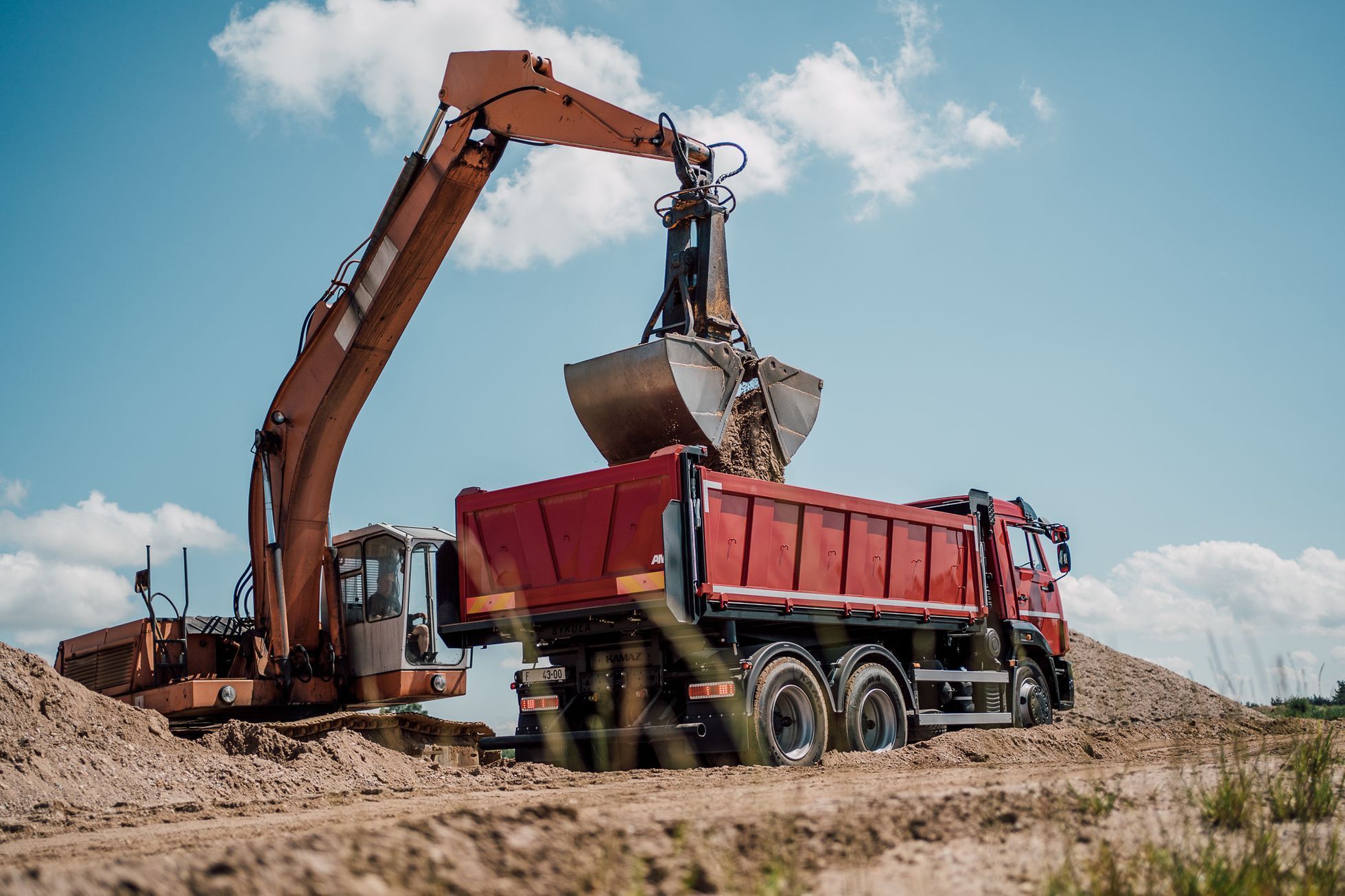 Kamaz a GAZ reportáž Radíkovice 2020