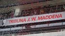 Slavia-Celtic Glasgow: Tribuna  Johna Williama Maddena