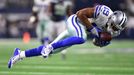 Jan 5, 2019; Arlington, TX, USA; Dallas Cowboys wide receiver Amari Cooper (19) catches a 27 yard pass against the Seattle Seahawks in the second half in a NFC Wild Card