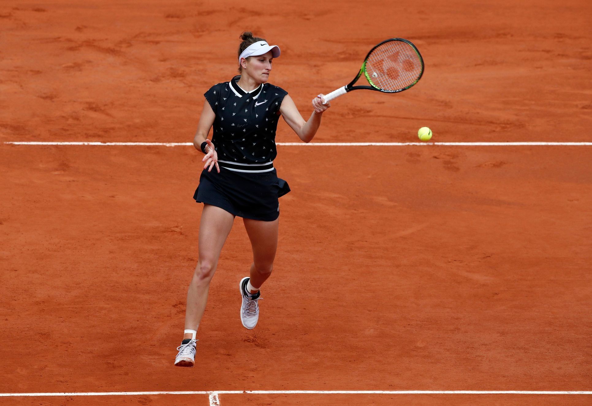 Markéta Vondroušová v semifinále French Open 2019
