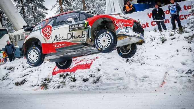 Švédská rallye 2016: Kris Meeke, Citroën DS3 WRC