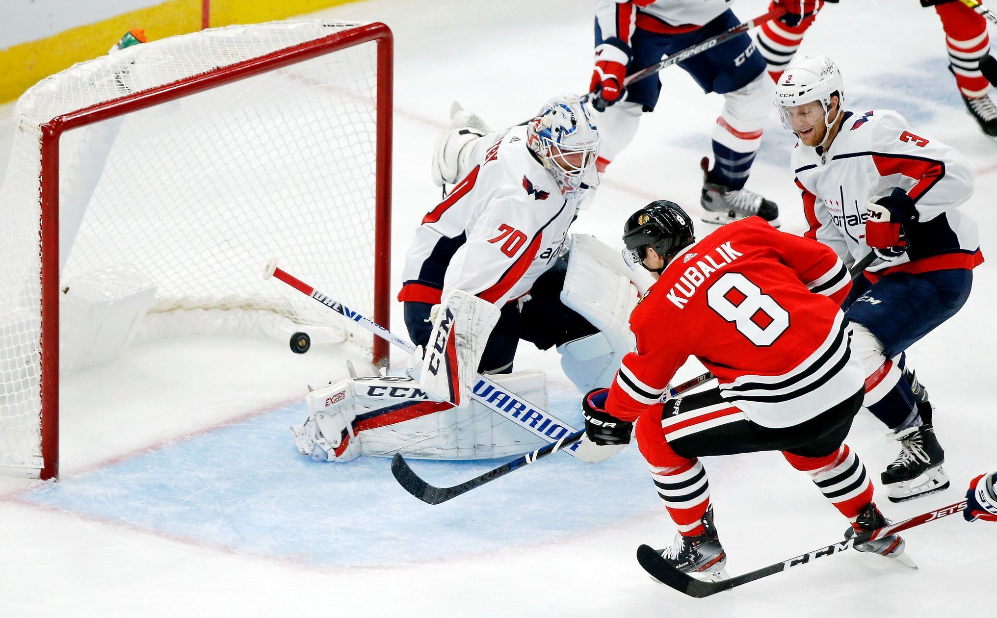 NHL: Washington Capitals at Chicago Blackhawks, Dominik Kubalík
