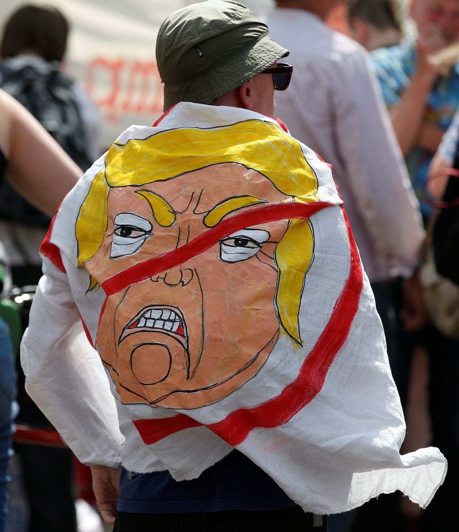Edinburgh-protest proti Donaldu Trumpovi