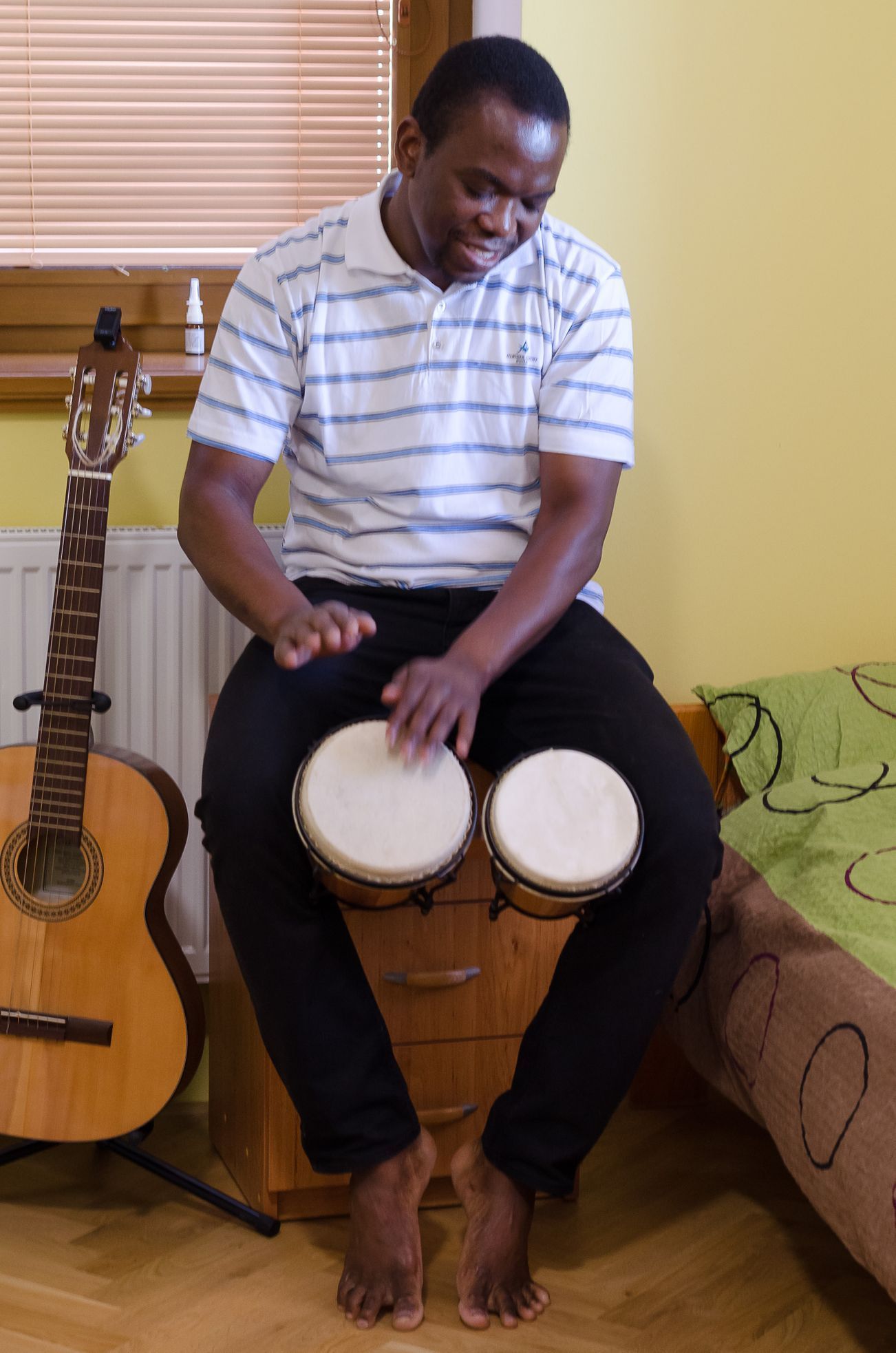Misionářem v Česku. Georges Mondo Makonzo v Kolíně.
