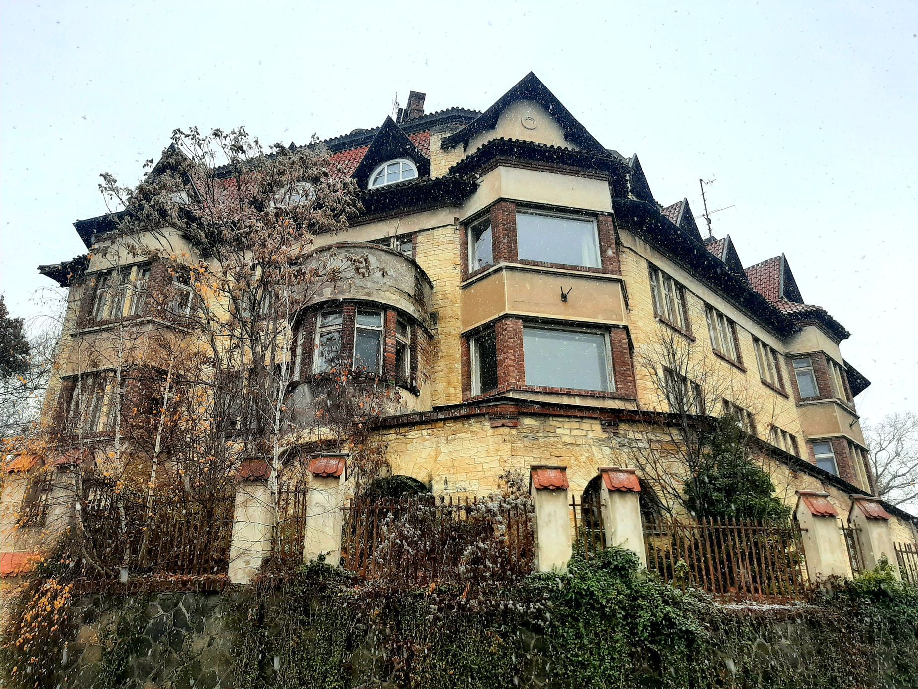 vila, Strahov, architektura