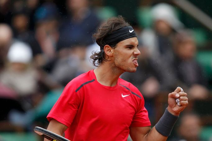 Rafael Nadal Novak Djokovič po finále French Open 2012.