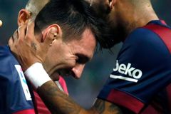 Ronaldo přidal další dva góly, Messi se přiblížil rekordu