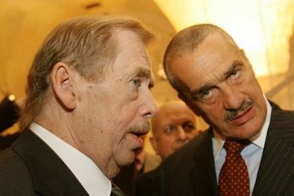 Václav Havel a Karel Schwarzenberg