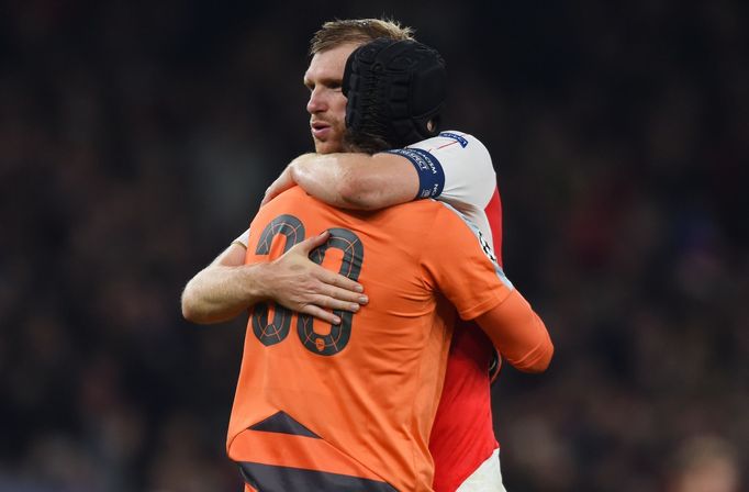 LM, Arsenal-Bayern: Petr Čech a Per Mertesacker