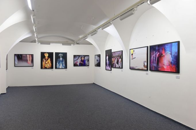 Snímek z výstavy Zdeňka Stuchlíka.