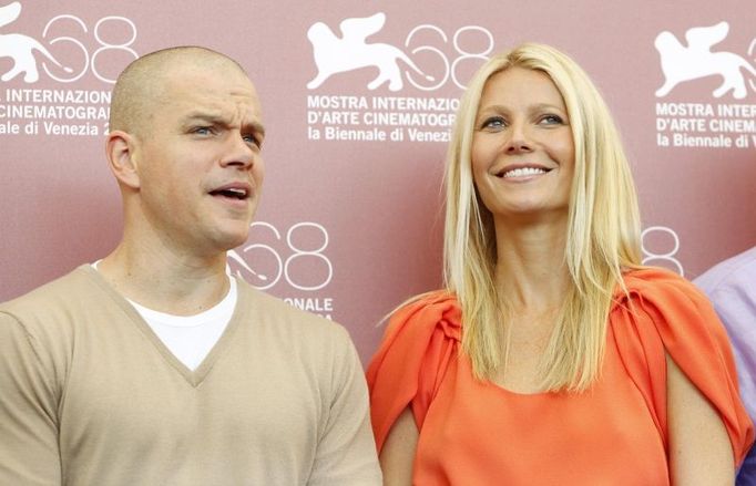 Benátky 2011 - Gwyneth Paltrow a Matt Damon