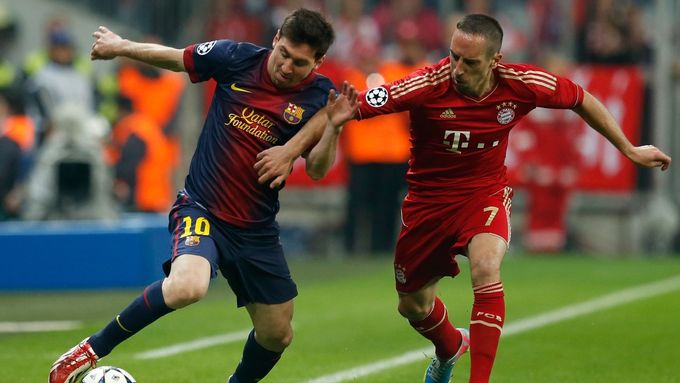 FOTO Intergalaktický souboj: ukončí Ribéry panování Messiho?