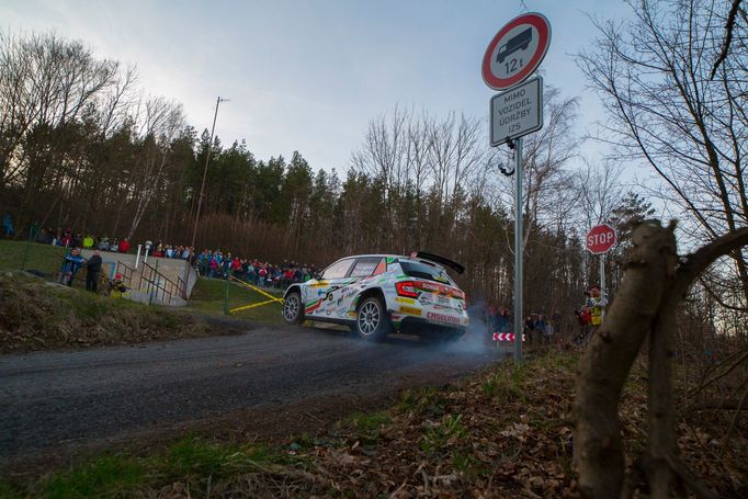 Valašská rallye 2019: Václav Kopáček jr., Škoda Fabia R5