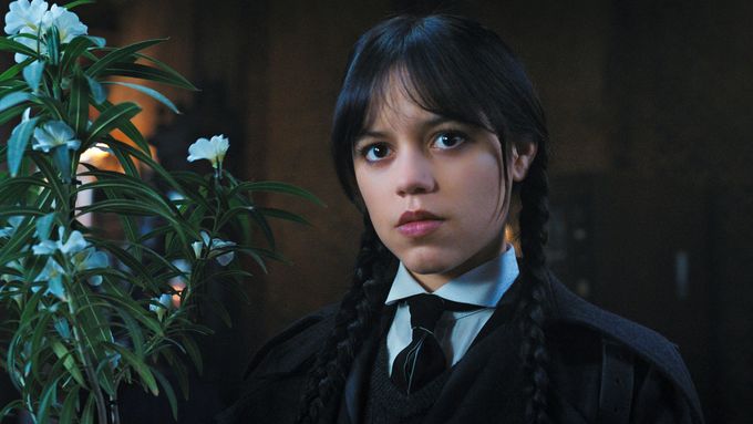 Jenna Ortega jako Wednesday.