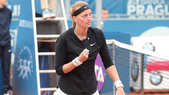 Prague Open 2018, 1. kolo: Petra Kvitová - Tereza Smitková