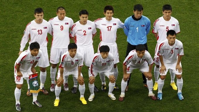 Korejský tým na šampionátu v JAR.