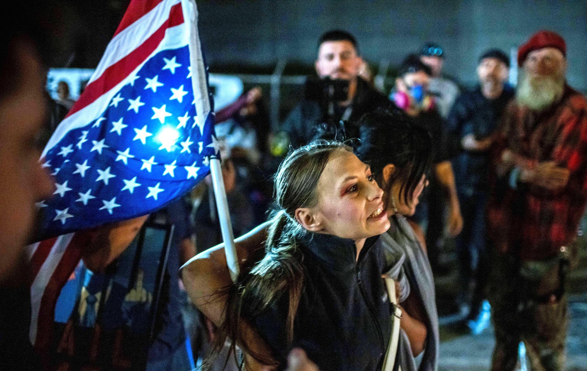USA, Trump. ICE, imigrace, nepokoje, soud, Portland, Oregon, migrace,