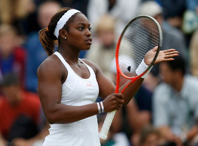 Sloane Stephensová na Wimbledonu 2013