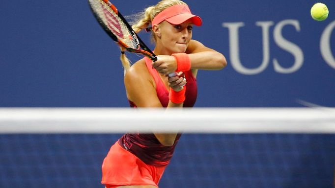 Kristina Mladenovicová na US Open 2015