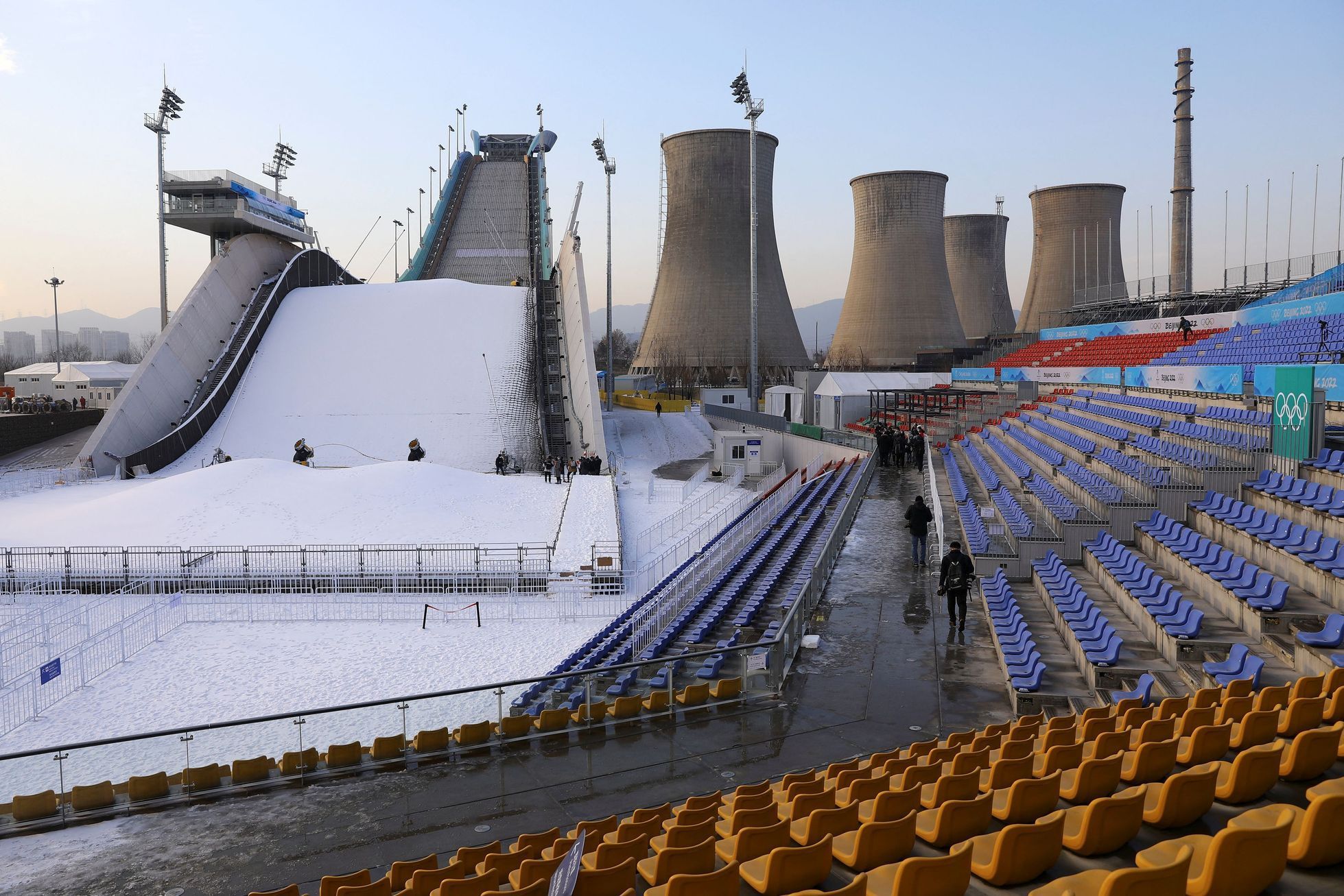 Stadiony pro olympiádu 2022: Shougang (big air)