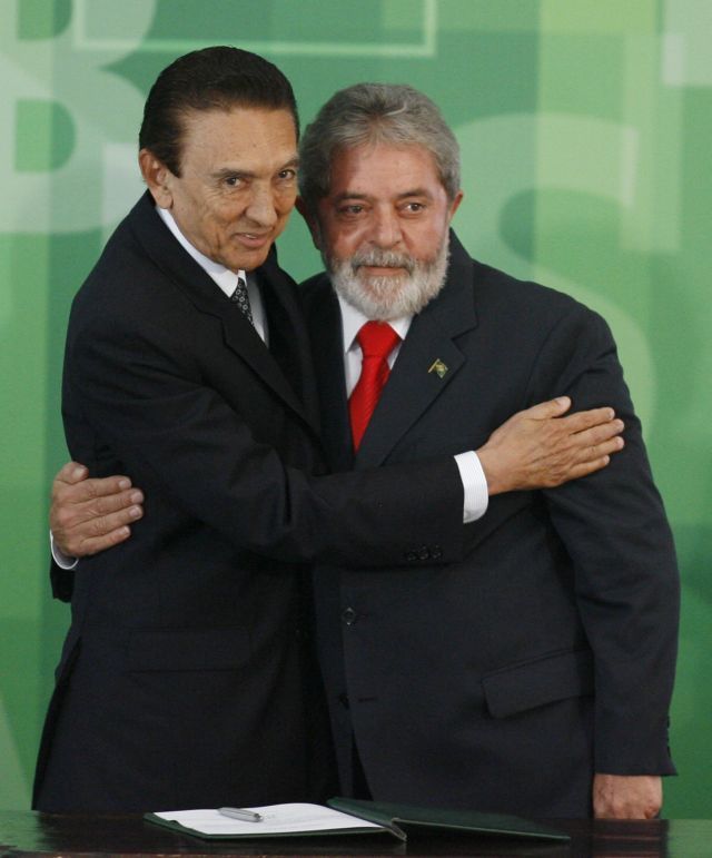 Brazílile prezident Lula ministr energetiky Lobao