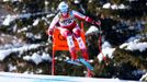 Alpine Skiing - FIS Alpine World Ski Championships - Women's Downhill Training - Cortina d'Ampezzo, Italy - February 12, 2021 Austria's Mirjam Puchner in action REUTERS/D