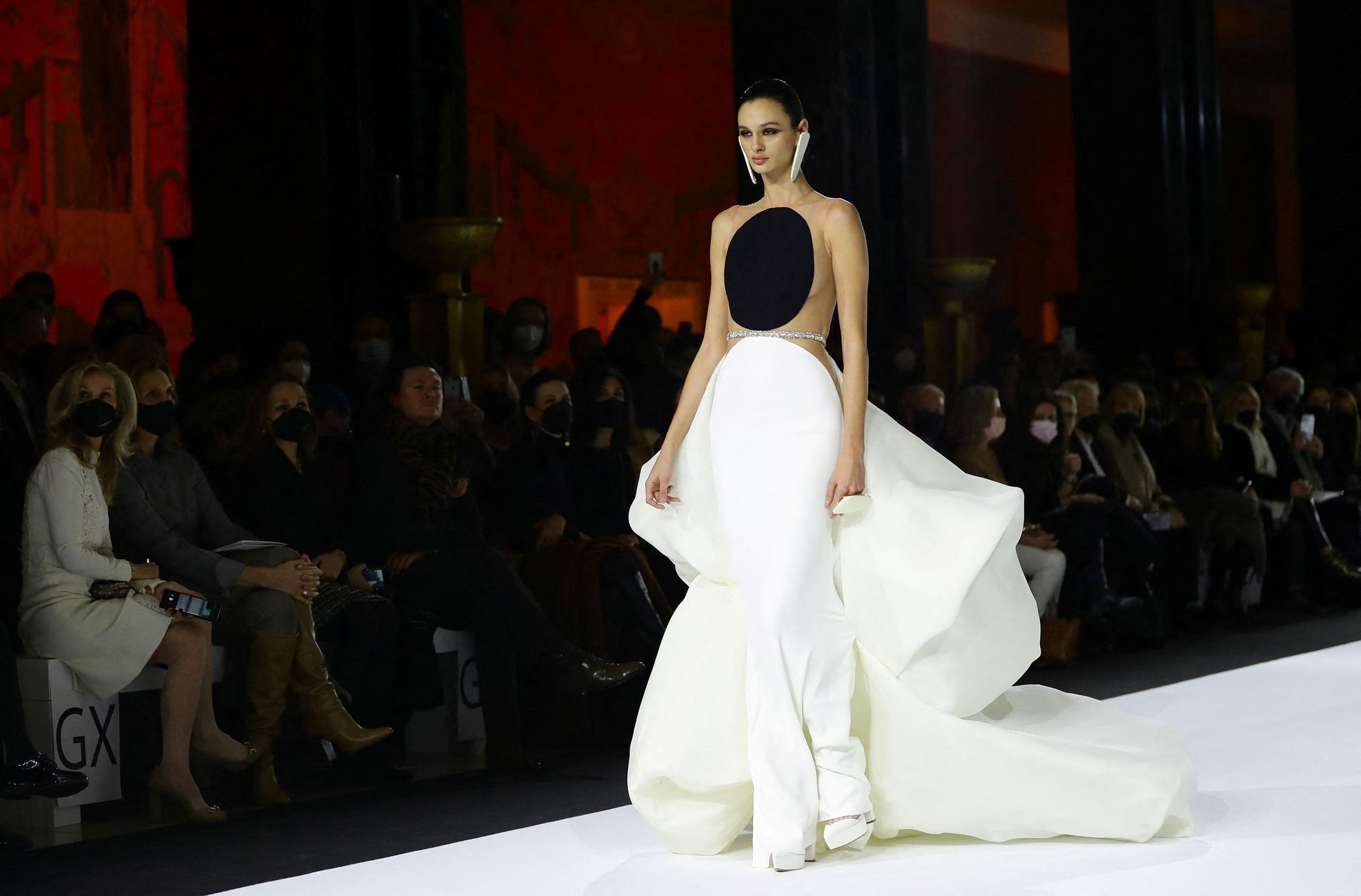 Stephane Rolland Haute Couture Spring/Summer 2022 collection show in Paris