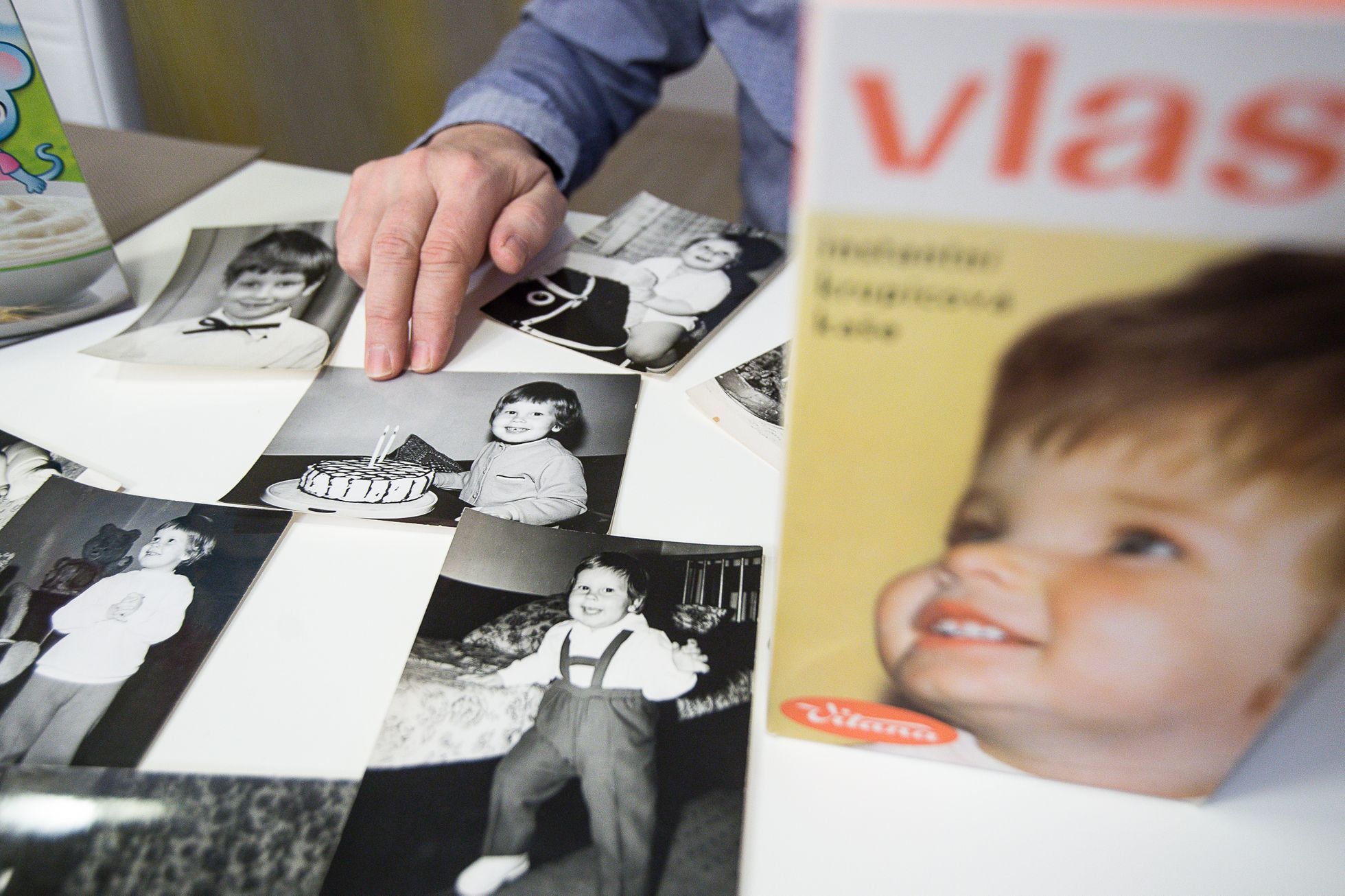 Instantní kaše Vitana - chlapec z obalu kdysi a dnes