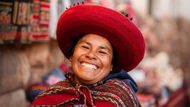 Žena v Peru...