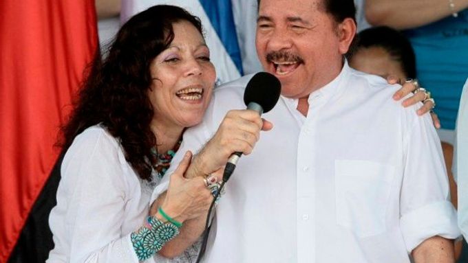 Oslavy revoluce v Nikaragui