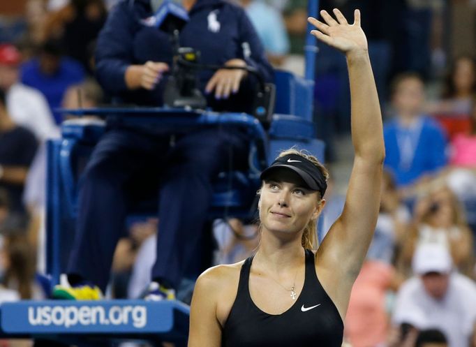 Maria Šarapovová na US Open 2014