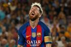 Barcelona hlásí problém, zraněný Messi jí bude chybět tři týdny