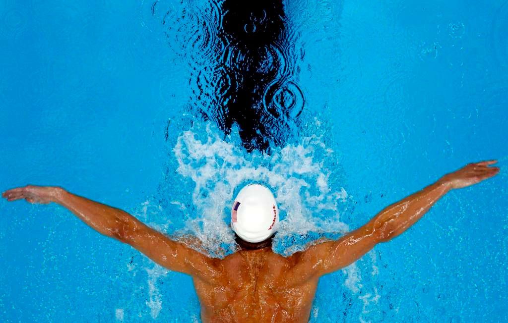 Reuters fotky roku 2011:Michael Phelps