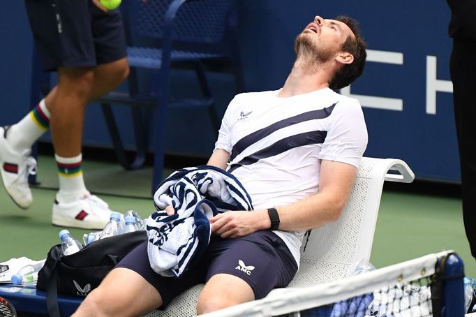 US Open 2020, 2. den (Andy Murray)