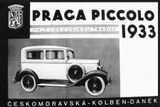 Na konci 20. let se Piccolo objevilo v superlevné verzi Special-Lido, což byl dřevěný kabriolet bez dveří a s osekanou výbavou, ovšem za cenu 25 tisíc korun, kterou požadovala vláda v rámci veřejné soutěže o lidový automobil. To s sebou přineslo i státní finanční pobídku. Piccolo se ale dále nabízelo i v luxusnějších verzích a poměrně dobře pomohlo Praze přečkat i světovou finanční krizi. Na snímku je reklama na auto ročníku 1933, o rok dříve Piccolo dostalo motor o objemu 1,5 litru spolu s komfortnější výbavou.