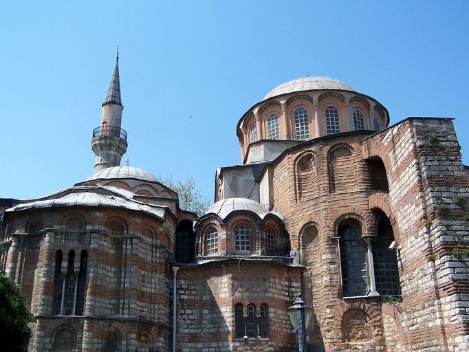 Chrám svatého spasitele v Chóře v Istanbulu. Soud na konci roku 2019 rozhodl, že jeho přestavba z mešity na muzeum byla nezákonná.