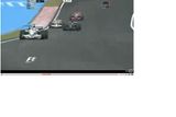 O zatáčku dál: Vettel v tmavém voze míjí Glocka, Hamilton stále zůstává za nimi. (Zcela vpředu Robert Kubica)