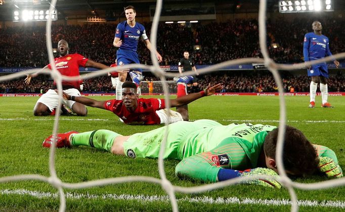 Anglický pohár: Chelsea vs. Manchester United.