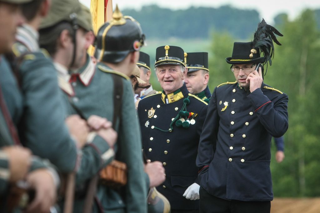 Vojenské manévry v Benešově