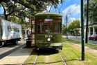 Tramvajové linky v New Orleans se liší barvami.