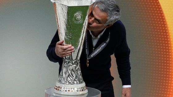 Mourinho oslavil čtvrtou evropskou trofej.