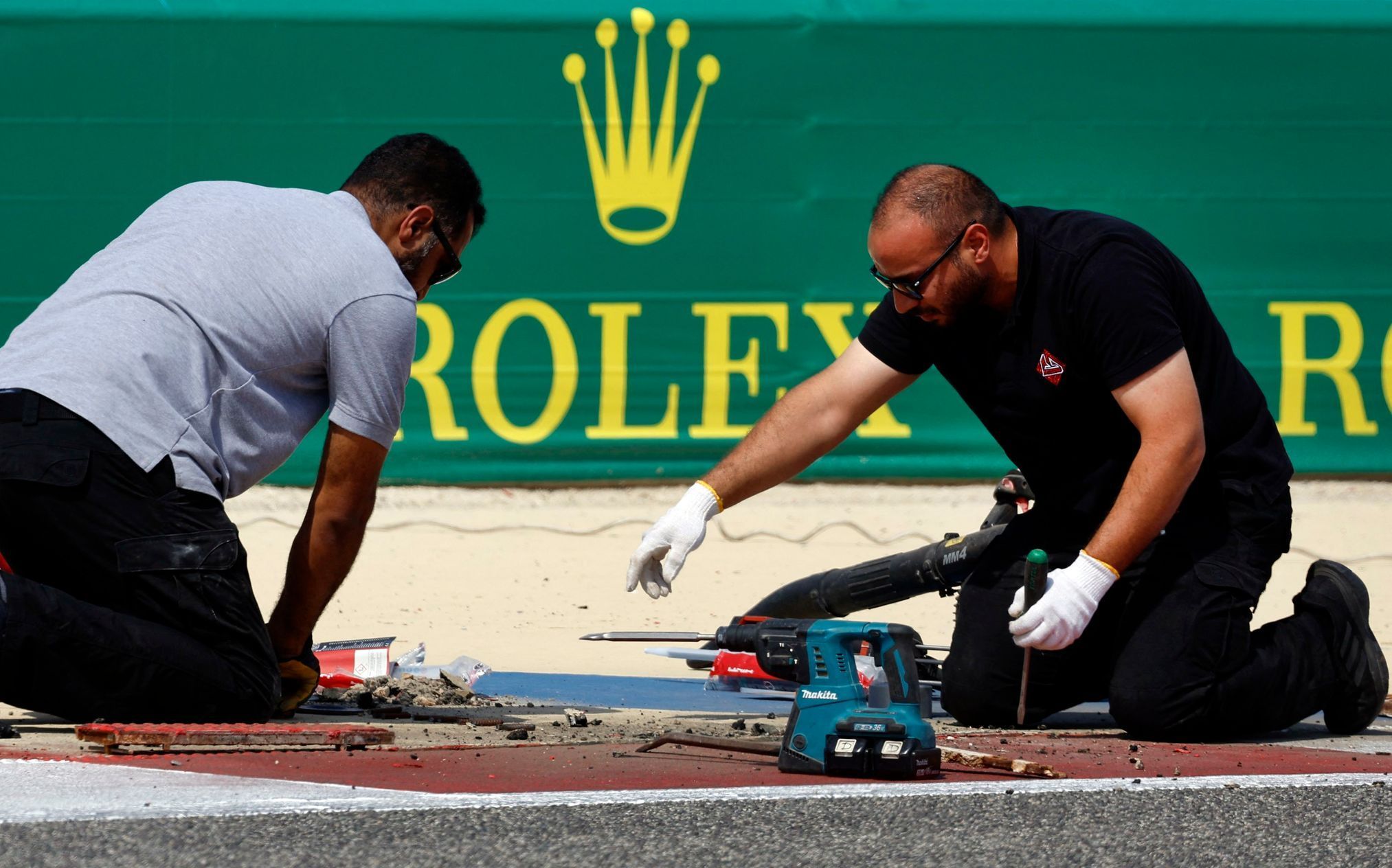 Testy F1 2024, Sáchir: oprava trati