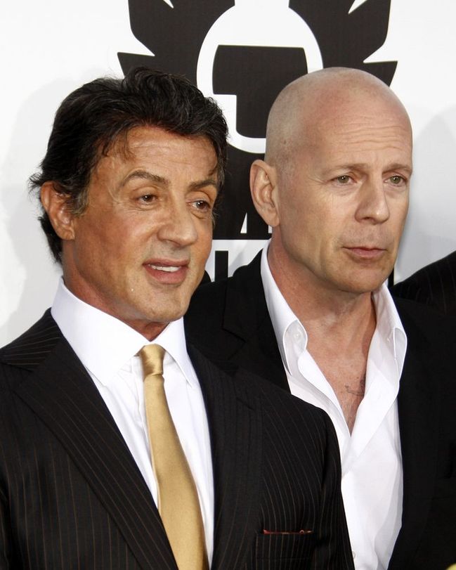 Bruce Willis a Sylvester Stallone