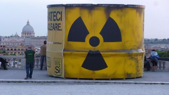 Kampaň proti jaderné energii v Římě