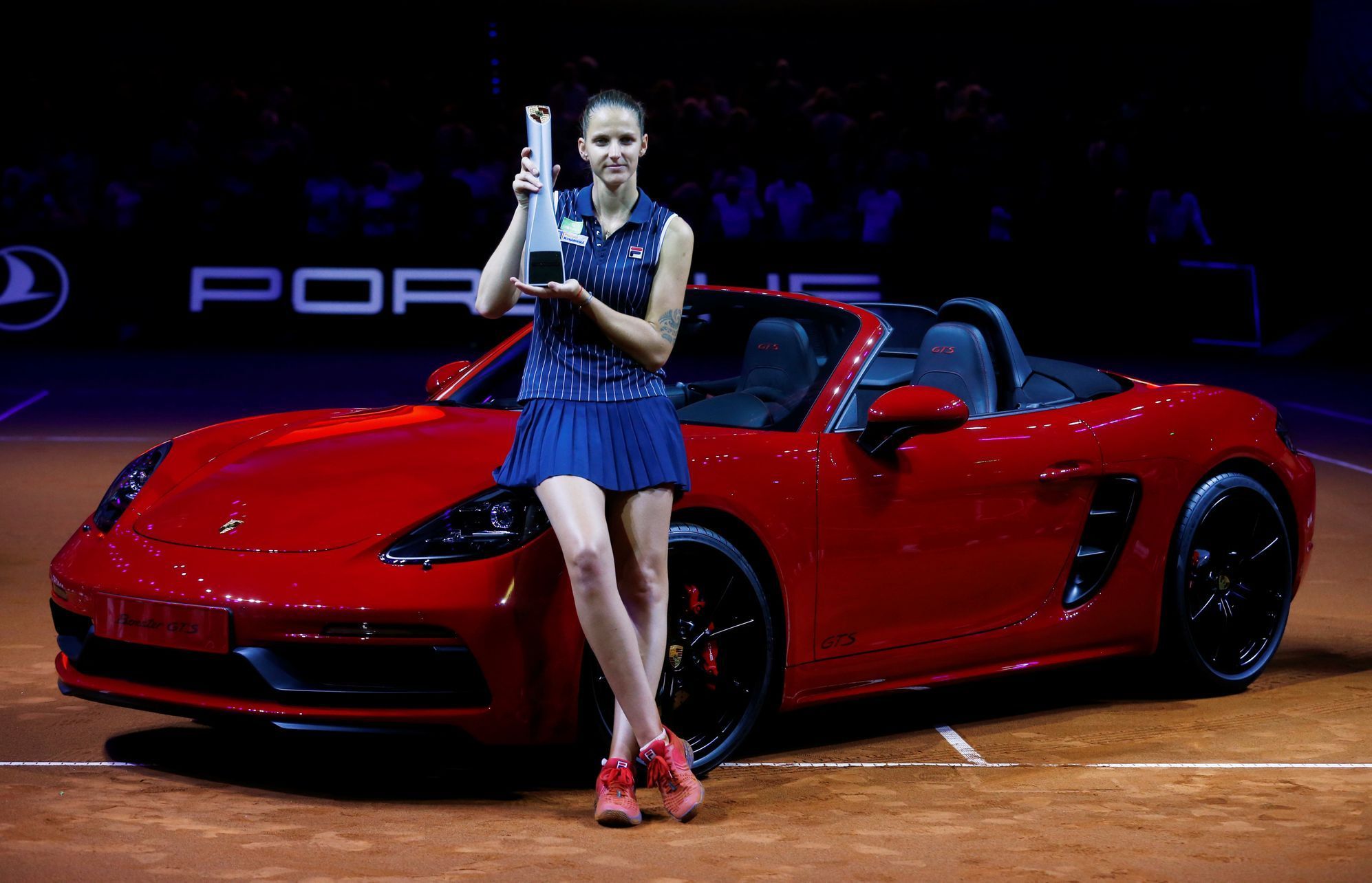 Karolína Plíšková ve finále turnaje ve Stuttgartu 2018
