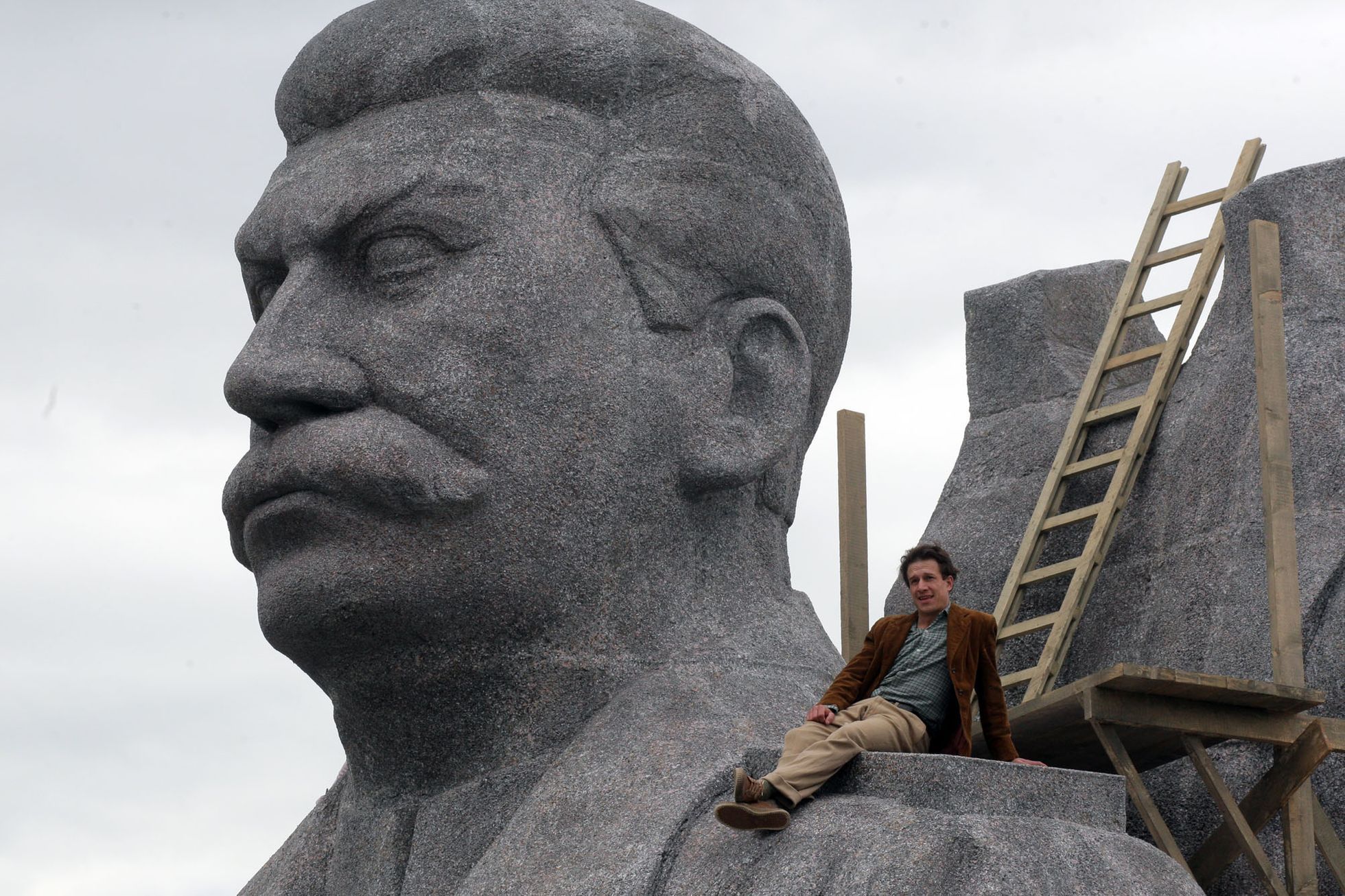 Stalin opět na Letné