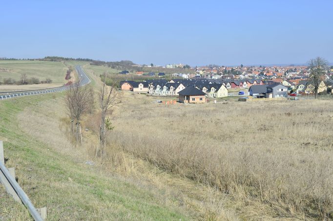 Pozemek manželů Zemanových v Lánech.