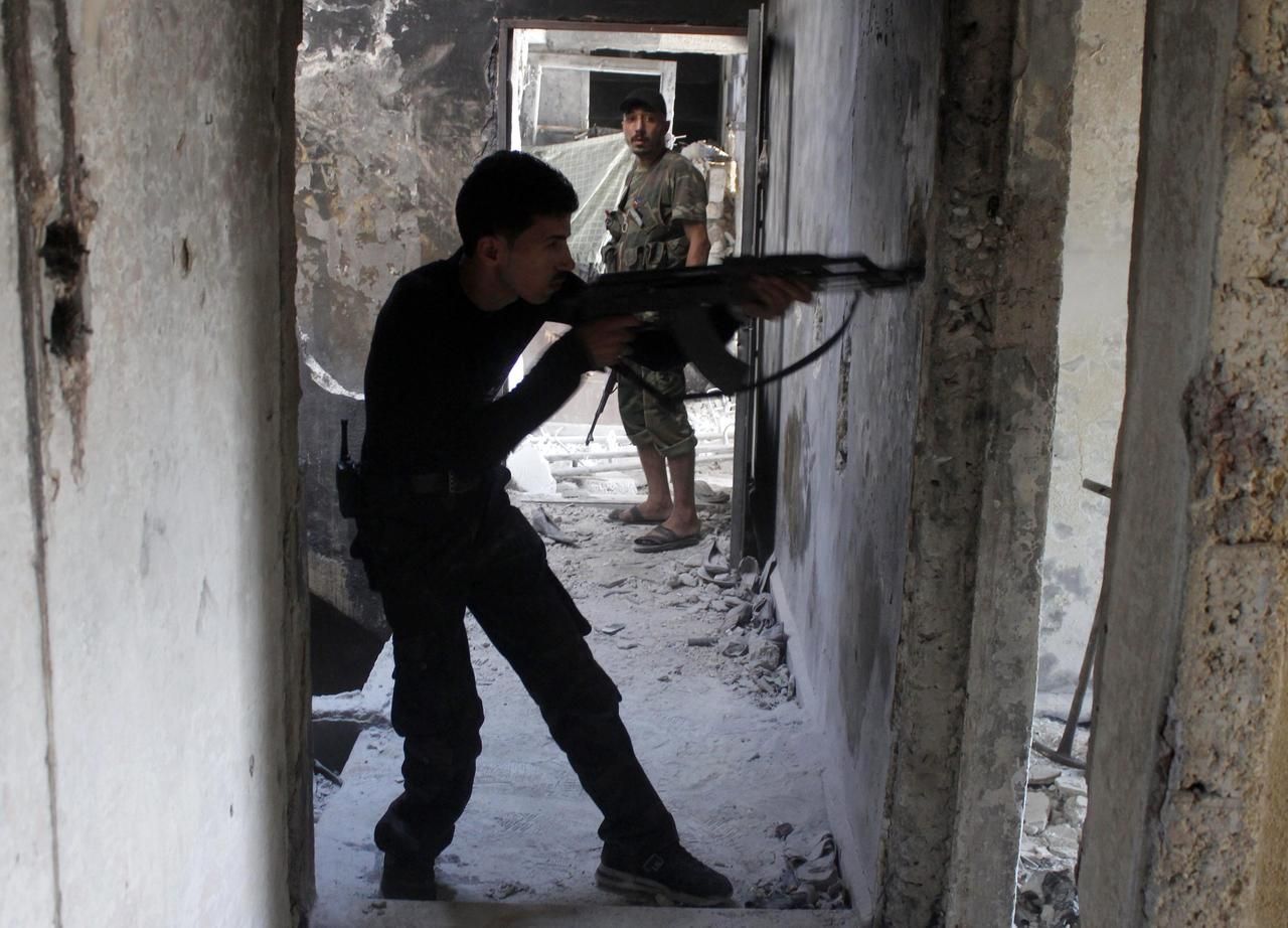 Bojovník v Aleppu, 2013