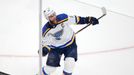 7. finále NHL 2018/19, Boston - St. Louis: Kapitán Alex Pietrangelo slaví gól na 0:2.