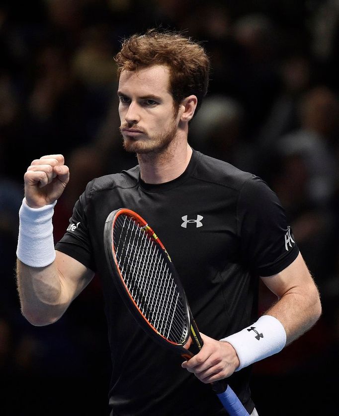 Andy Murray na Turnaji mistrů 2015